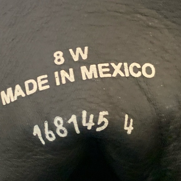 JOHN FLUEVOG LACE UP BOOTS BLACK SZ 8W RICARD LEATHER ANKLE COMBAT PUNK GOTH - Picture 8 of 15